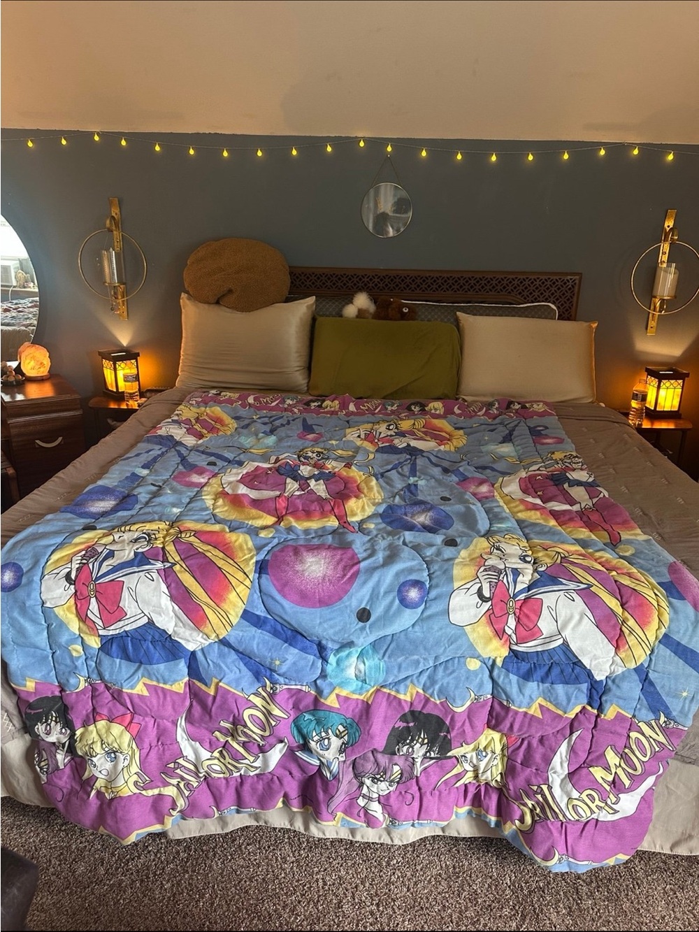 Rare Vintage 1995 Sailor Moon Comforter - Twin